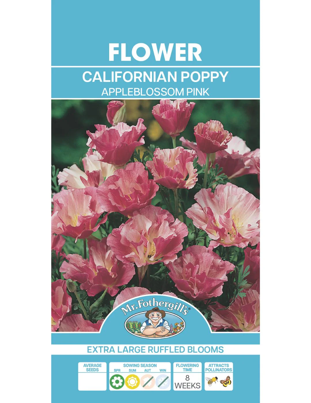 Californian Poppy Appleblossom - Image 2