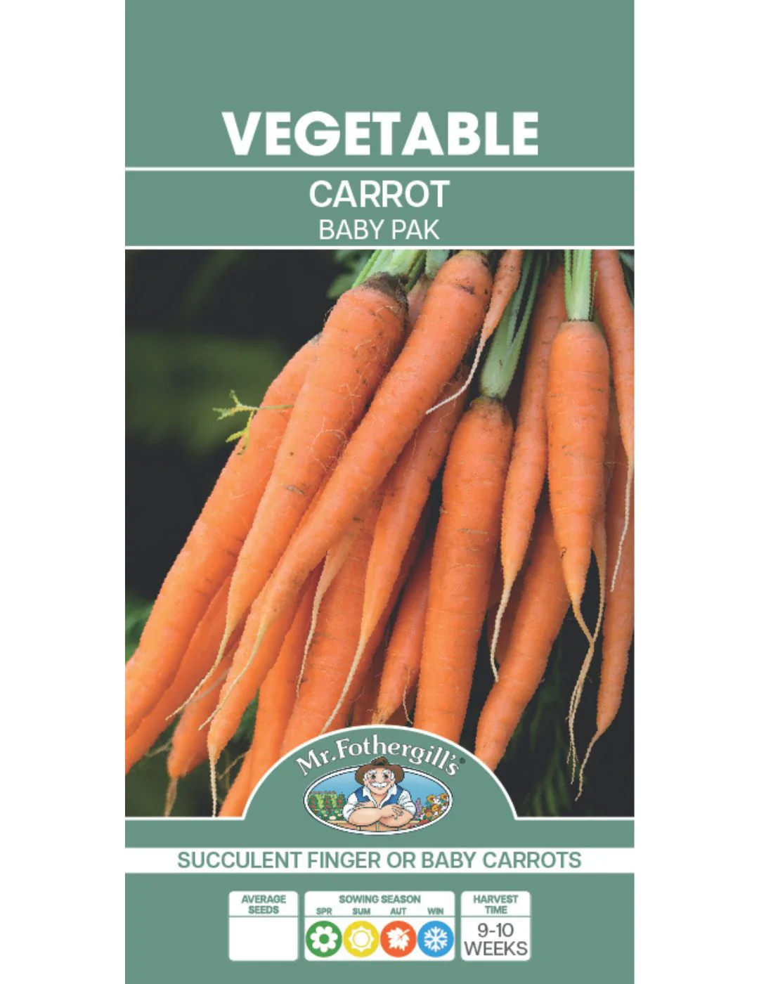 Baby Pak Carrot Seeds - Image 2