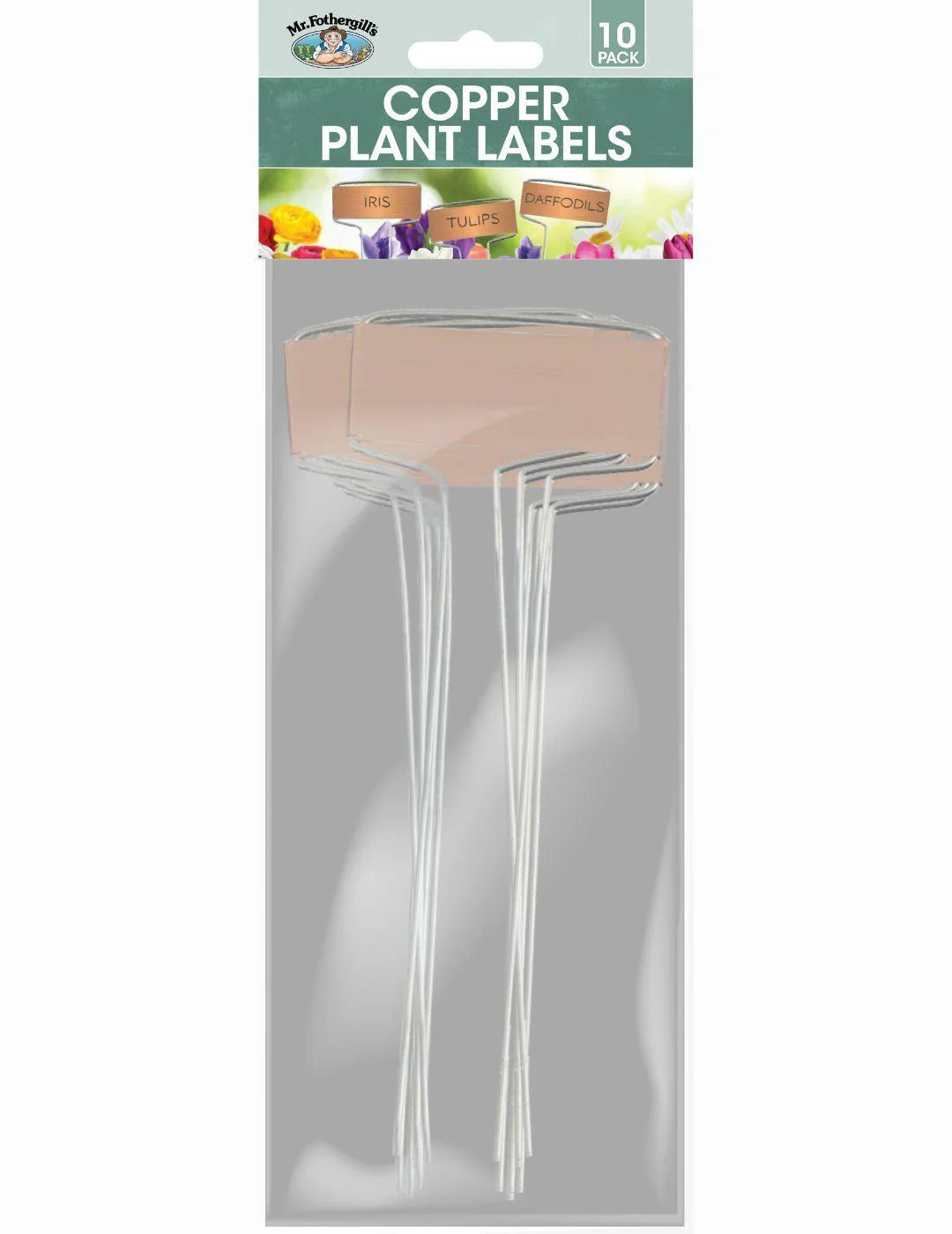 Copper Plant Labels - 10 Pack