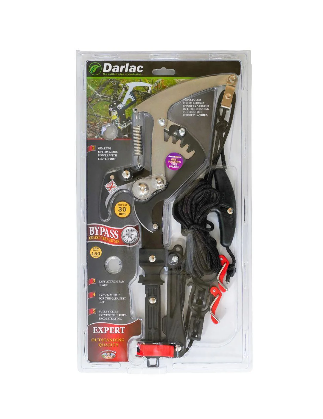 Darlac Expert Geared Bypass Tree Pruner - Image 3