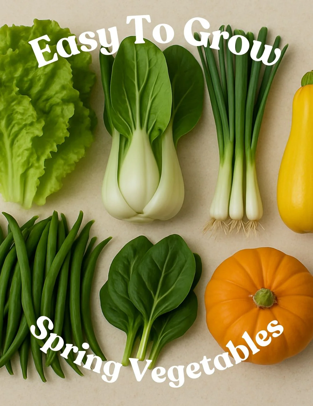 Easy To Grow Spring Vegetable Seeds Bundle