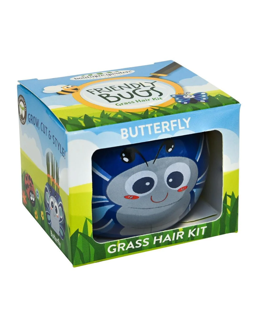 Grass Hair Kit - Friendly Bugs (Butterfly) - Image 2