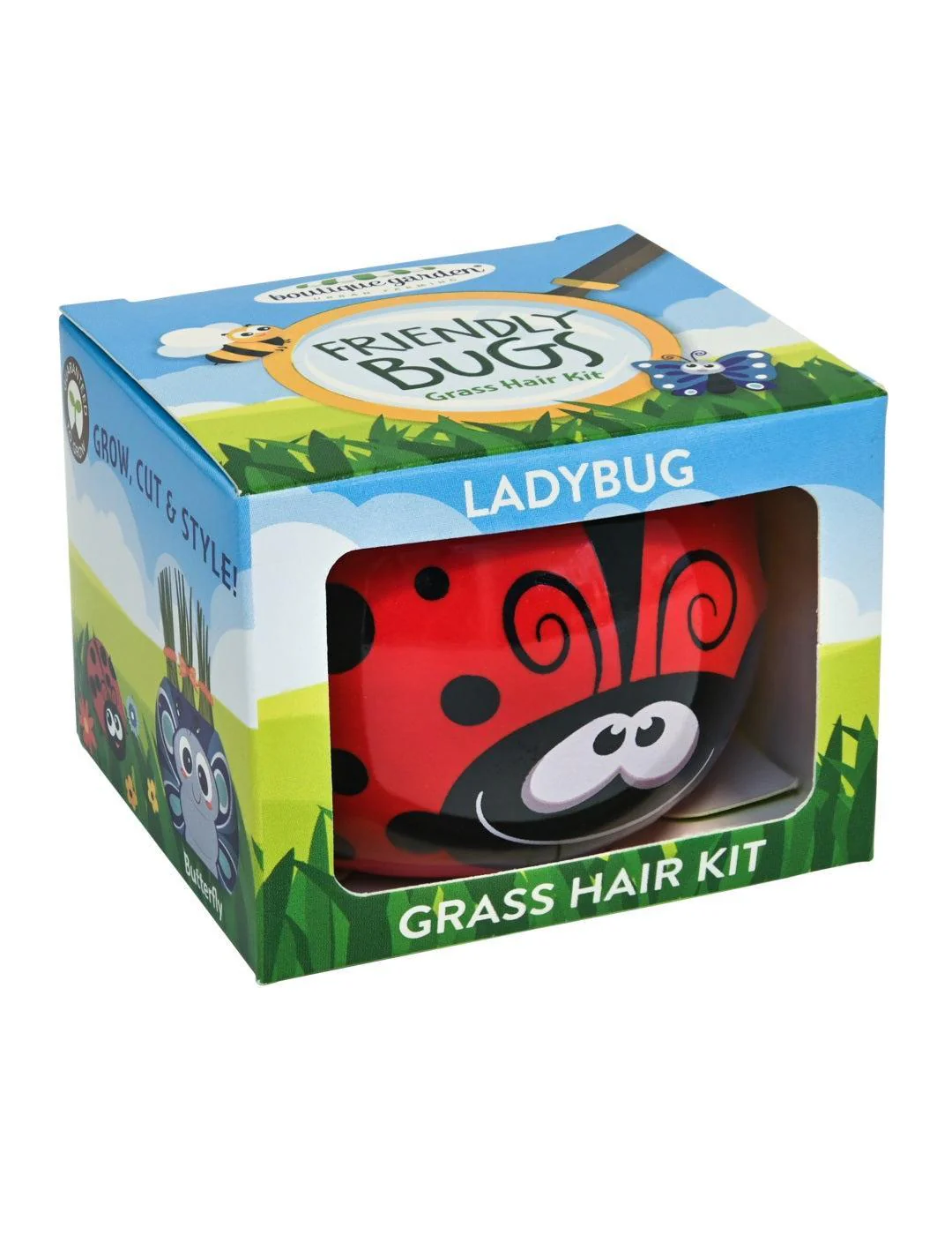 Grass Hair Kit - Friendly Bugs (Ladybug) - Image 2