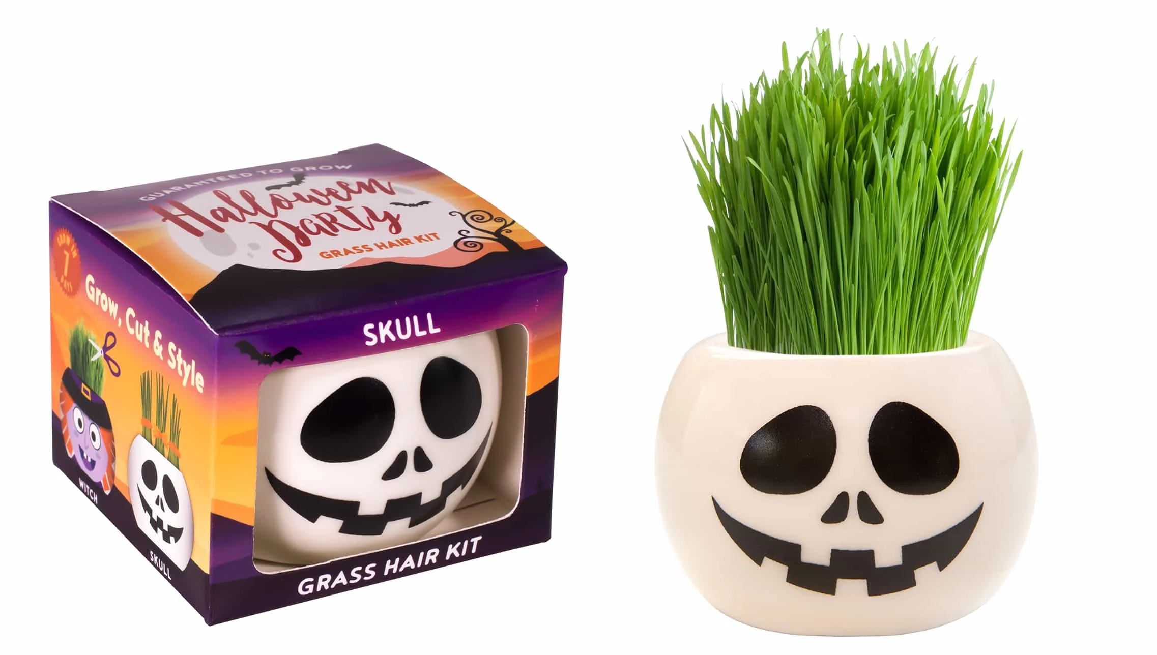 Grass Hair Kit - Halloween Party (Skull) - Image 2