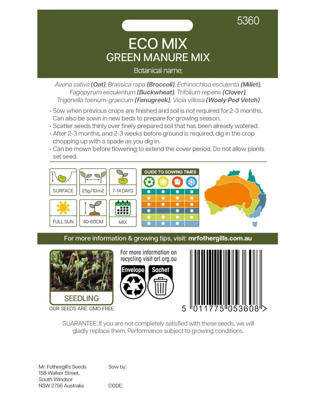 Green Manure Mix - Image 3