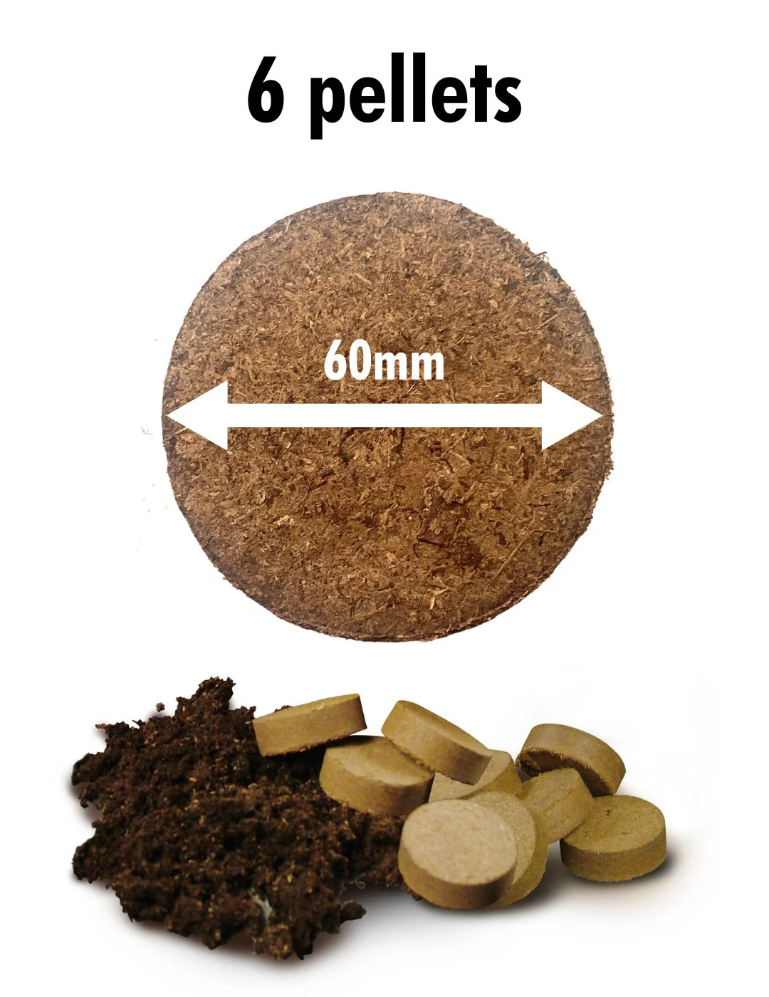 Grow Kit Soil Refill (6 Pack)