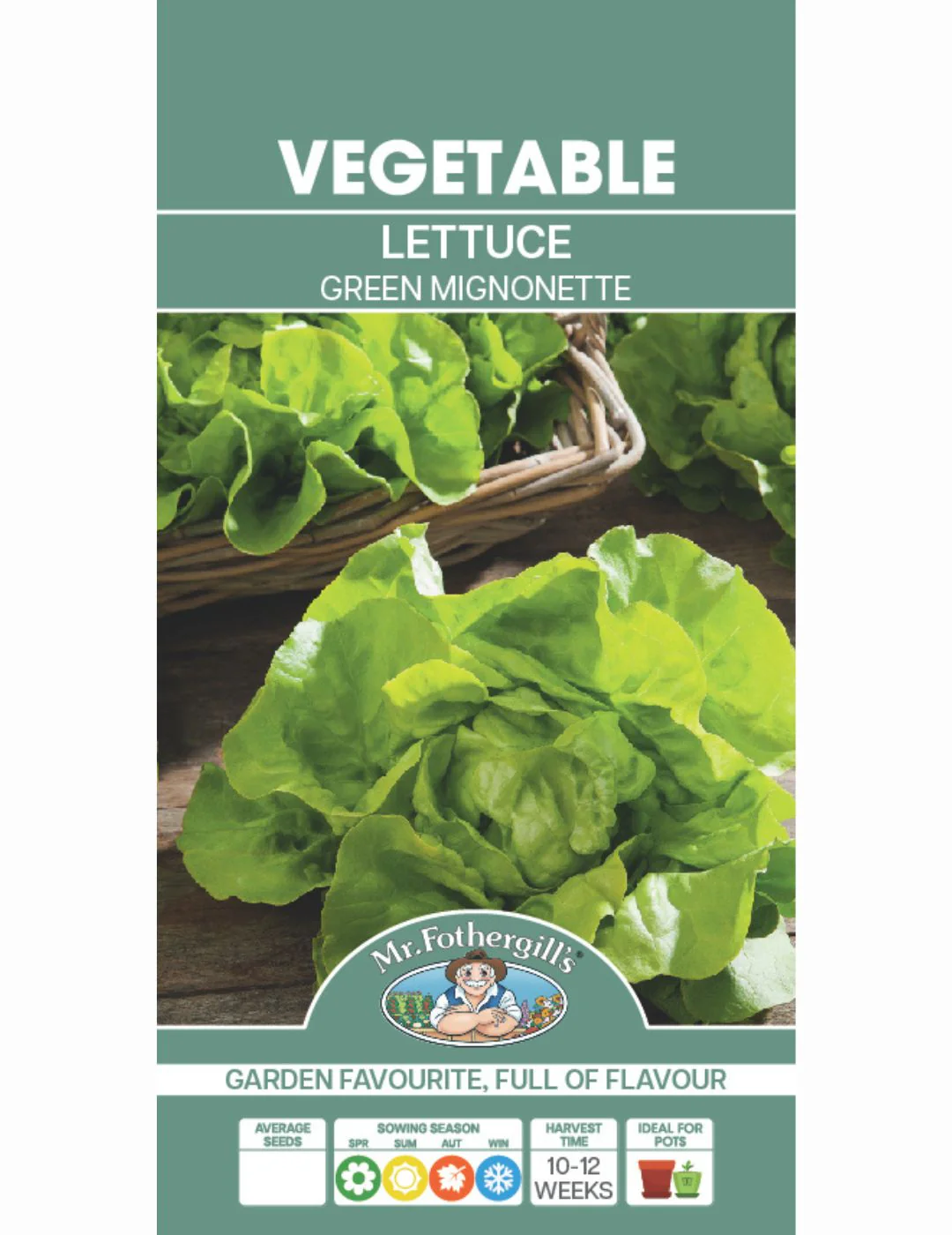 Lettuce Green Mignonette - Image 2