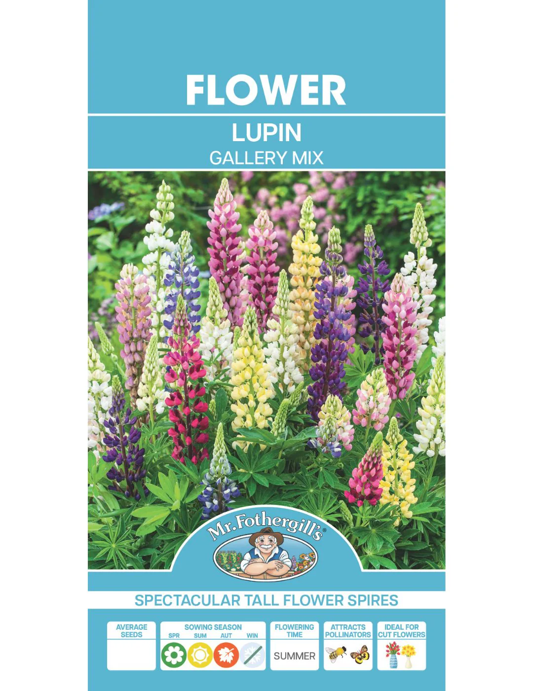Lupin Seeds Gallery Mix - NOT AVAILABLE TO TAS - Image 2