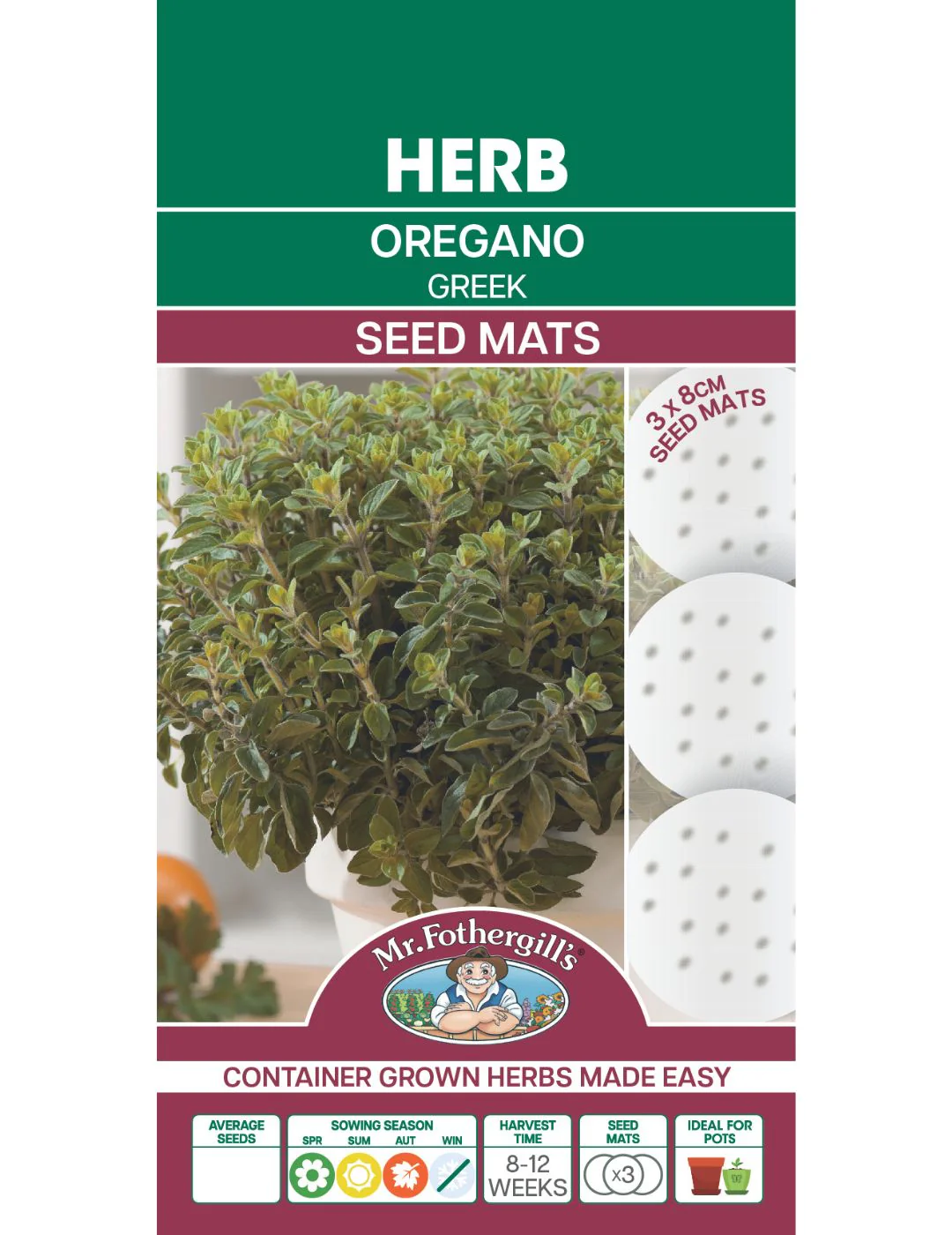 Oregano Seed Mat - Image 2