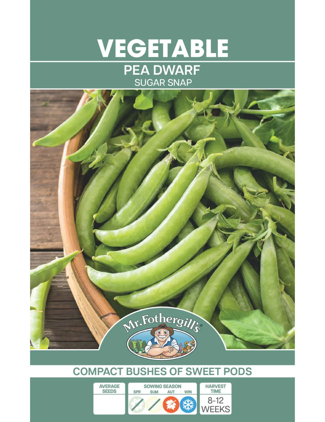 Pea Dwarf Sugar Snap - Image 2