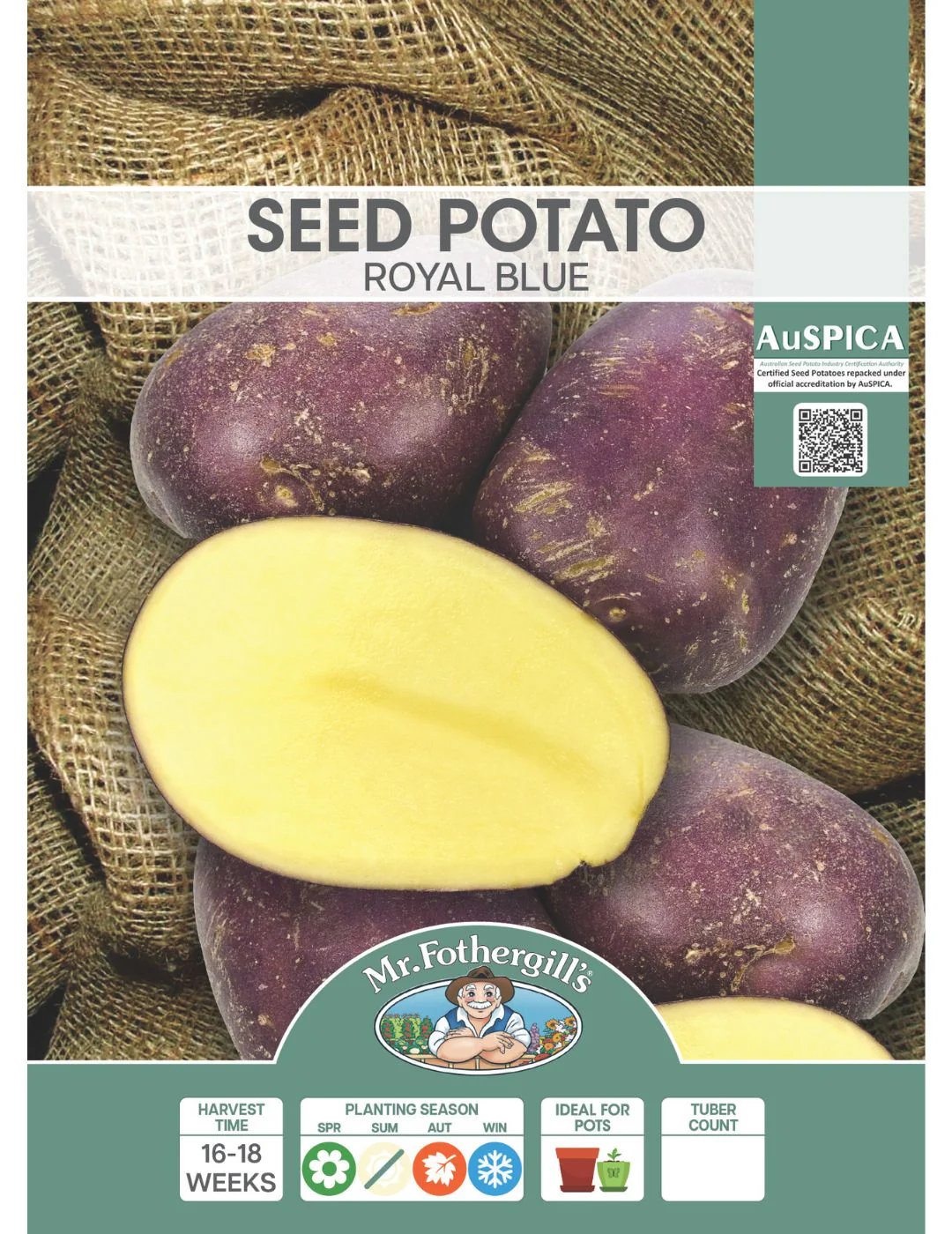 Potato Royal Blue 1kg bag - Image 2