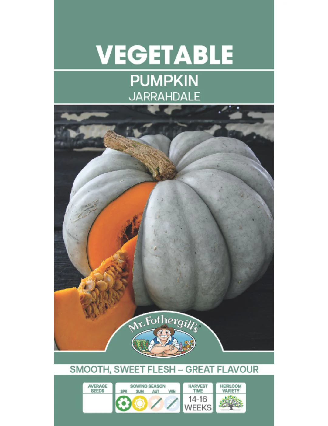 Jarrahdale Pumpkin Seeds - Image 2
