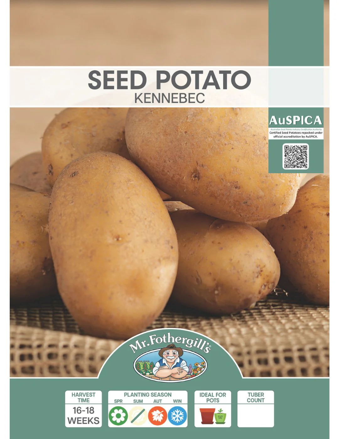 Potato Kennebec 1kg bag - Image 2