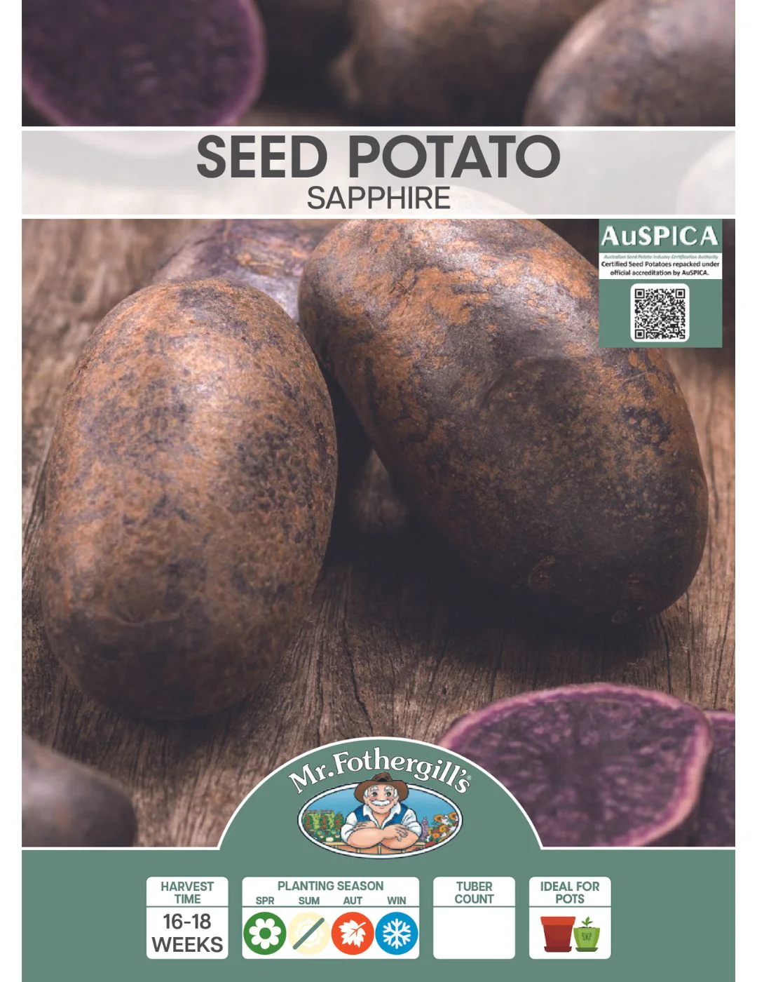 Seed Potato - Sapphire (500g Bag) - Image 2