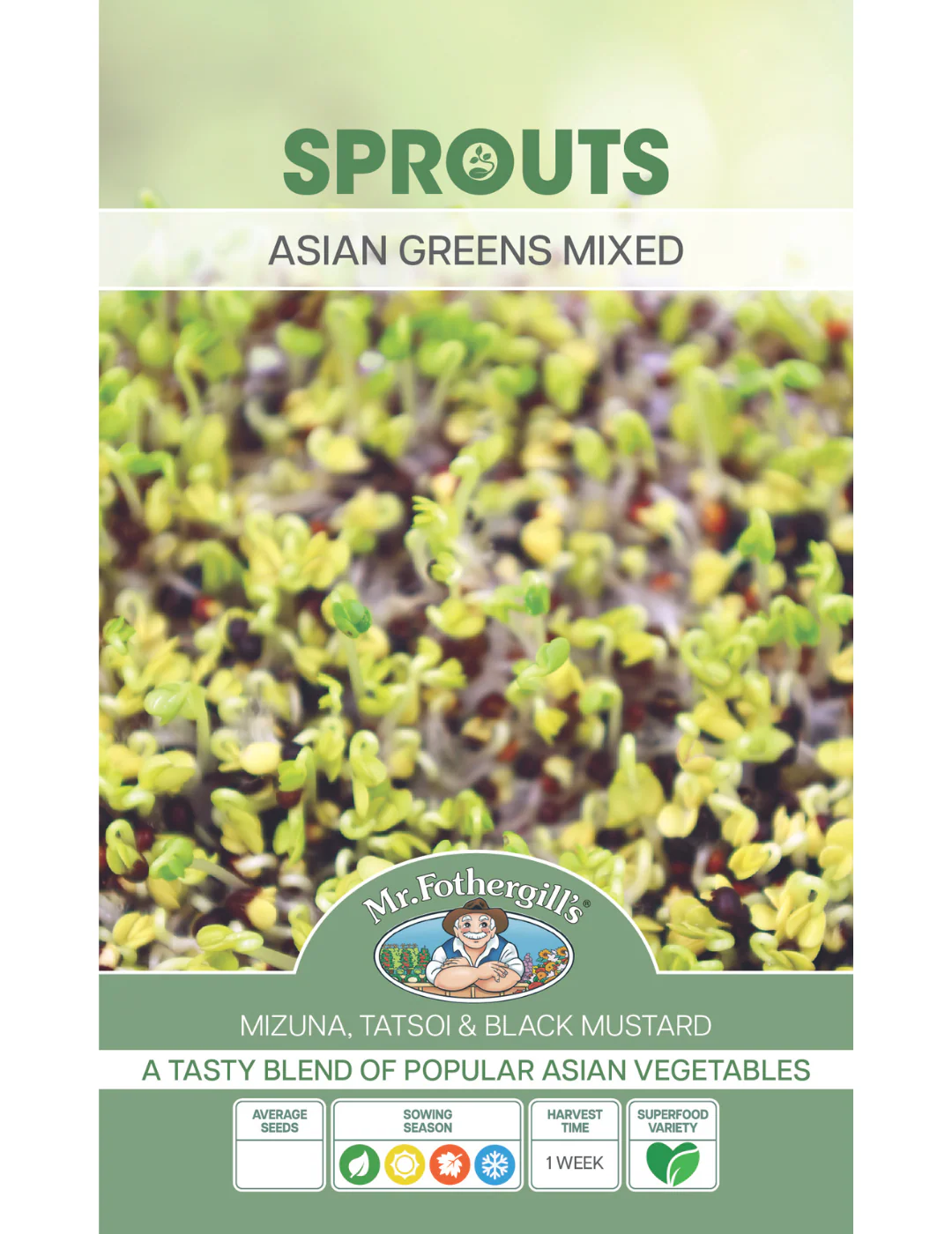 Sprouts Alive Asian Greens Mix - Image 2